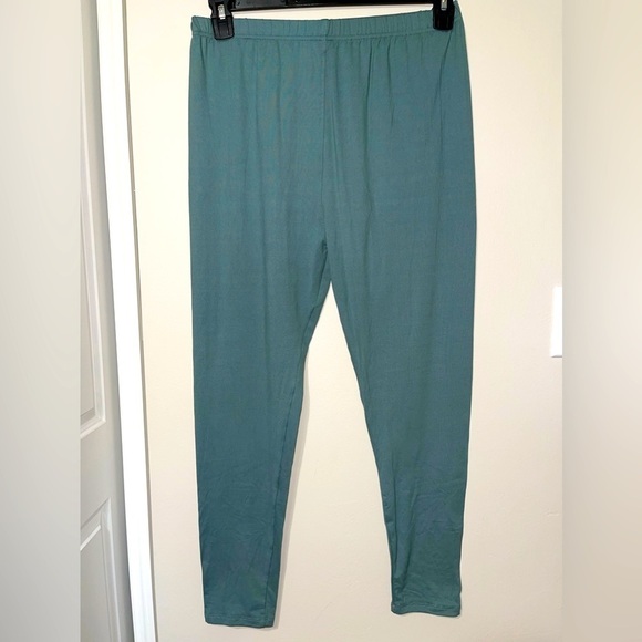 unbranded Pants - Mint Women's High-Waisted Leggings Size L/XL